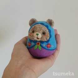 クママトリョーシカ【展示品】 4枚目の画像