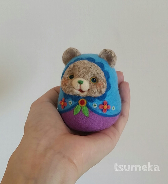 クママトリョーシカ【展示品】 4枚目の画像