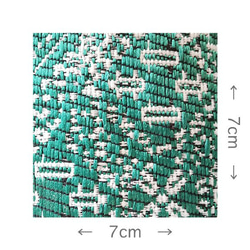 Lサイズ　モロッコ　バブーシュ　ファブリック　グリーン　 5枚目の画像