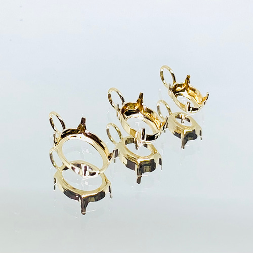 K18製/D0.11ct 真珠用 ペンダント空枠