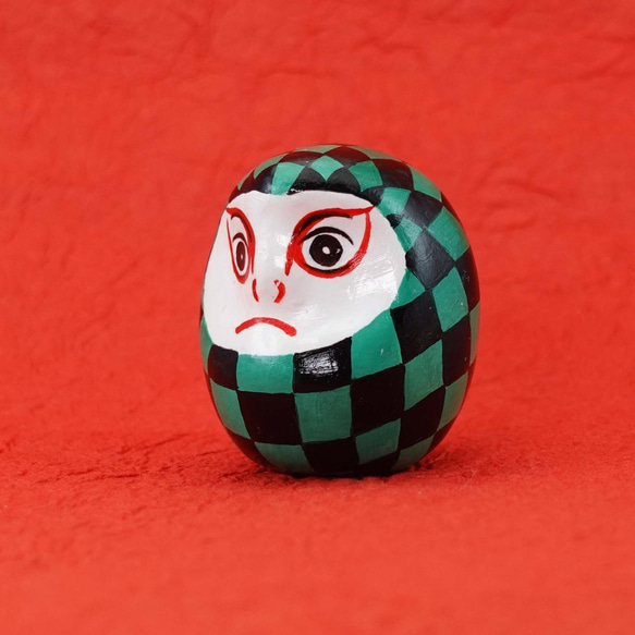 [時隔約兩年半首次再次上架/定制] Halle Daruma Mini Ichimatsu *限量商品 第2張的照片