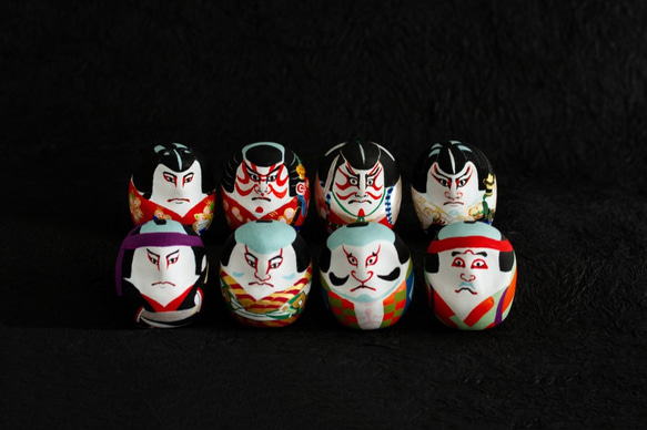 [再次上架] 歌舞伎達摩助六第二代 | 藝術達摩歌舞伎 第6張的照片
