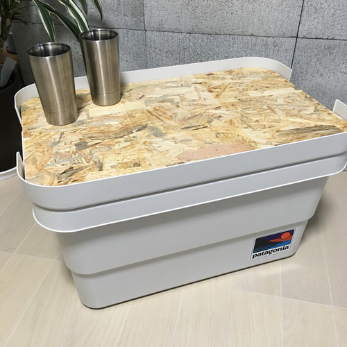 無印・JKM 頑丈収納ボックス専用(大)テーブル天板 未塗装 DIY