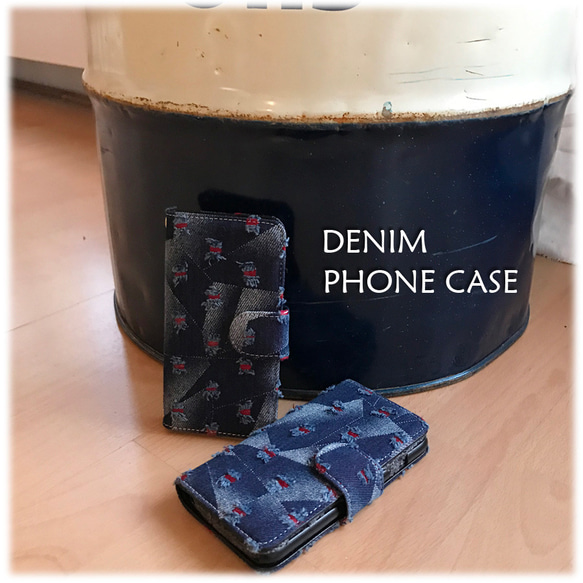 【Iphone】Crash（Damage）牛仔筆記本型手機殼iphone 6 / 6s / 5 / 5s / SE 第3張的照片