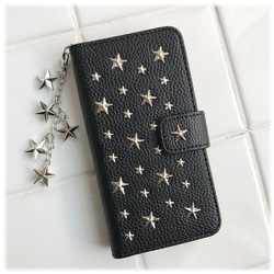 SALE! [iPhone / xperia / Others] Starstuds Black with Charm Note 第2張的照片