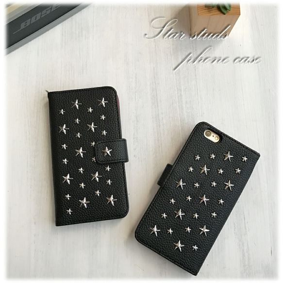 SALE! [iPhone / xperia / Others] Starstuds Black with Charm Note 第4張的照片