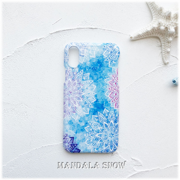 【受注制作】Mandala Snow ☆ハードケース 5枚目の画像