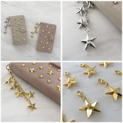 Original Star Charm / Initial Charm Smartphone / Bag Charm 第3張的照片