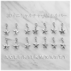 Original Star Charm / Initial Charm Smartphone / Bag Charm 第5張的照片