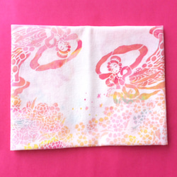 手工染色毛巾“Sakura Tenjo” 第1張的照片