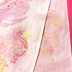 手工染色毛巾“Sakura Tenjo” 第5張的照片