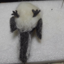 【受注販売】まぁるいとり　シマエナガさん 4枚目の画像