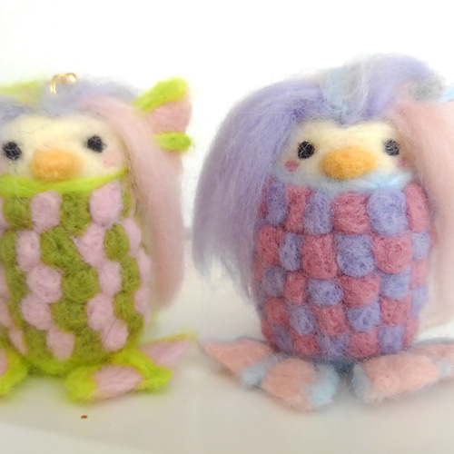 アマビエ様羊毛フェルトハンドメイド ABCクラフト 針でチクチク 羊毛フェルトの世界 2023.3.03(金