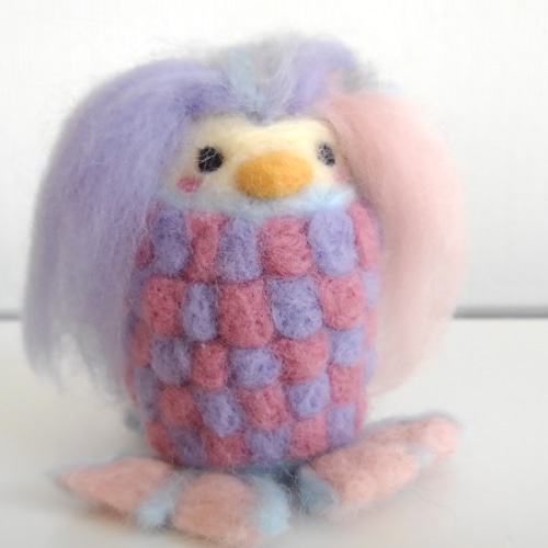 受注生産】羊毛マスコット アマビエ様ver2.0 羊毛フェルト 羊毛