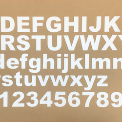 アルファベットオブジェ LLサイズ 90cmアルファベットパネル　スチレンボード　ウェルカムスペース　ウェルカムボード　 9枚目の画像