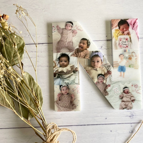 Sサイズ アルファベットオブジェ アルファベットパネル ウェルカム