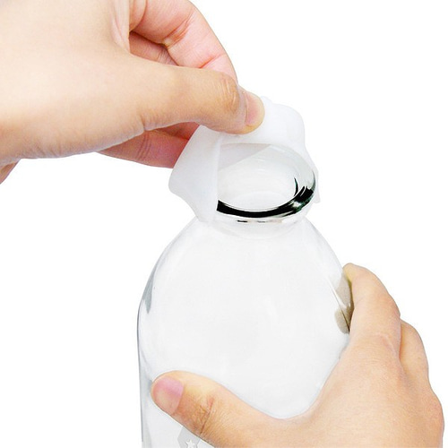 名入れ】懐かしい牛乳びん型のかわいい保存容器 ガラス製