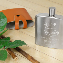 ウイスキーボトル、ウイスキーケース、登山、キャンプ 名入れ】釣りや登山 キャンプなどのアウトドアや旅行 バッカス