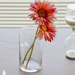 【名入れ】お花を飾る度に幸せになる フラワーベース シリンダー S 1枚目の画像