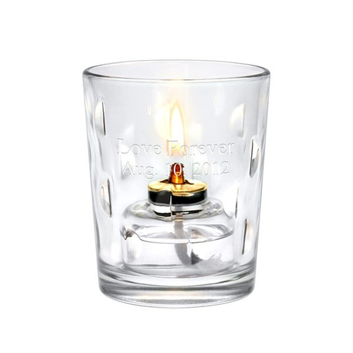 Glass Oil Votive Candles