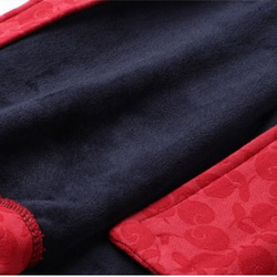長袖 気質 刺繍 綿麻　トレロ 柔らか ロングドレスコート　レディース　秋冬兼用 厚手 8枚目の画像
