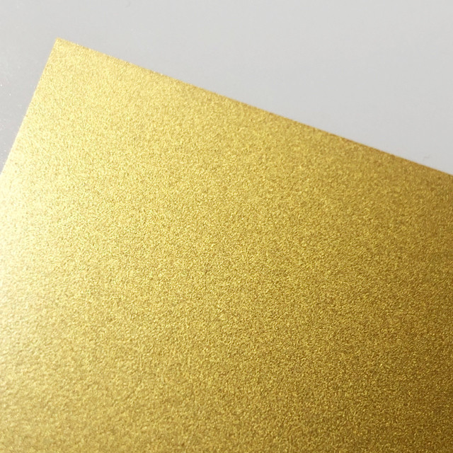 ヴィンテージ 風 キラッと反射 メタリック ゴールド 名入れ アクセサリー 台紙 カラー08 横型 100枚or200枚