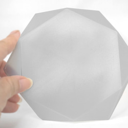 シリコン型　六角形プレート 六角形（大）【レジン シリコンモールド 固まるハーバリウム オルゴナイト アロマクレイ】 4枚目の画像