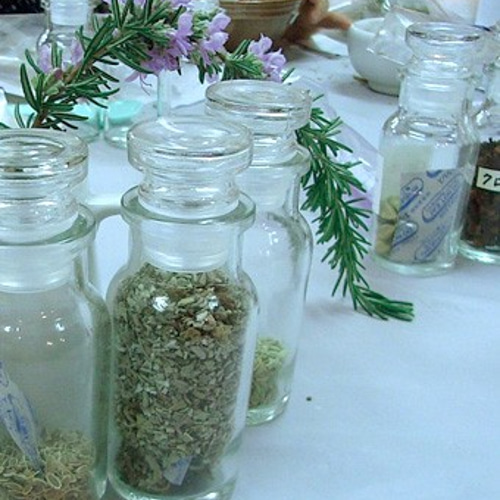 スパイス ガラスボトル glass bottle インテリア ハーバリウム風