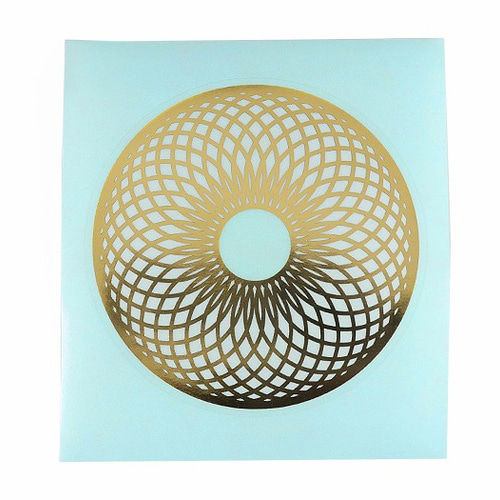 Crystal Mind】エナジーシール（神聖幾何学模様ステッカー）トーラス