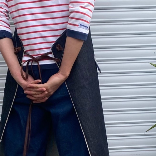 【美品】エプロン 岡山デニム デニム 赤耳 レザー 牛革 京都エプロン専門店 / 赤耳デニムエプロン – ROVER.MFG.CO