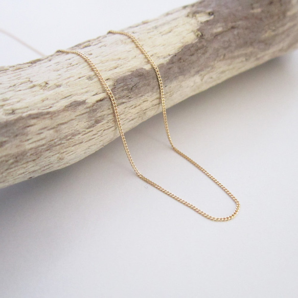 K18ゴールド チェーンネックレス　40cm 40cm】K18金 ゴールド 喜平 0.9mm幅 チェーン ネックレス