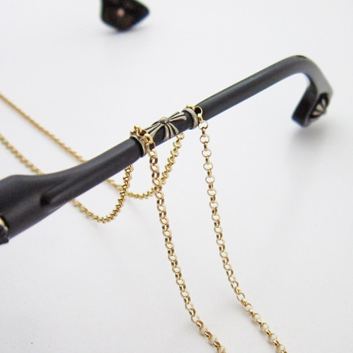 K18金 幅2.0mm ロールチェーン ネックレス 45cm ネックレス