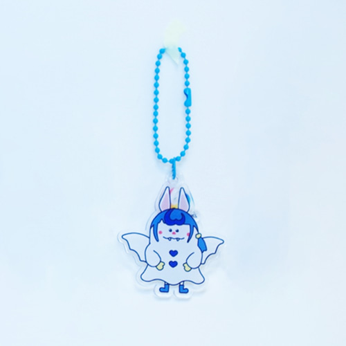 なんかかわいいやつら アクリルキーホルダー -ブルー- 「キャラクター