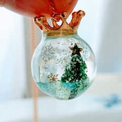 秘境のクリスマスツリー　ネックレス　 2枚目の画像