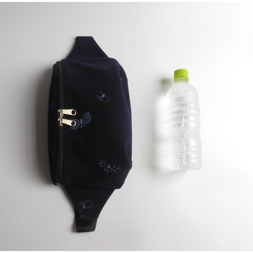 ミナペルホネン choucho ボディバッグミニ ショルダーバッグ 風結び