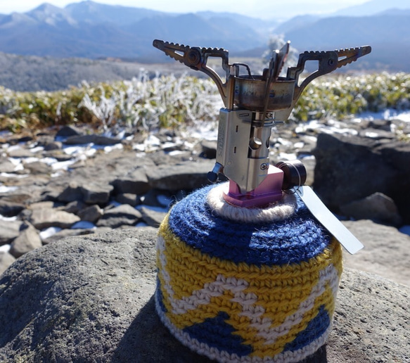 【受注生産】OD缶カバー for hikers and campers (ガス缶カバー) 2枚目の画像