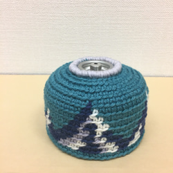 【受注生産】OD缶カバーmountains(small) for Hikers and Campers(ガス缶カバー) 2枚目の画像