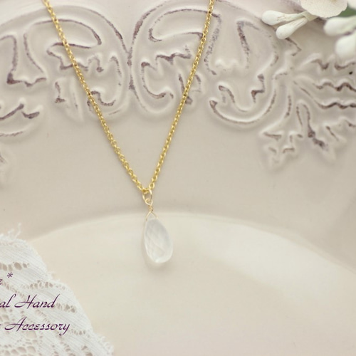 14kgfヴィンテージラインストーンネックレス k14gf