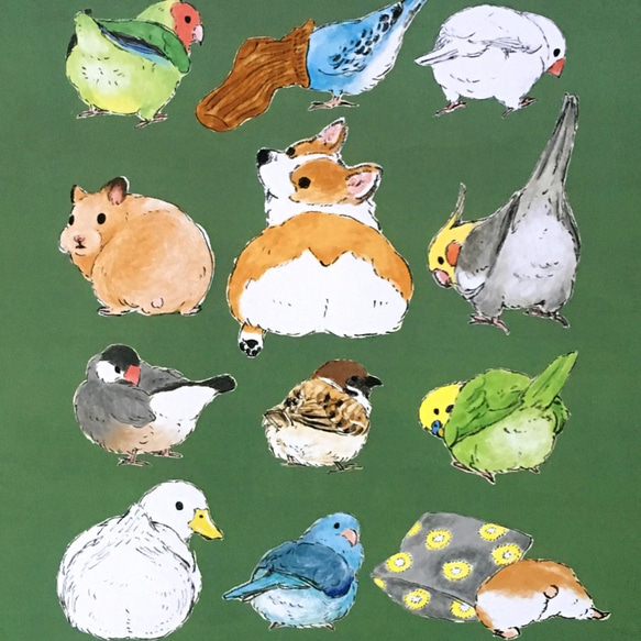 ミニポスター プリティーヒップ 2枚目の画像