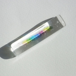 ガラスの虹色箸置き 3枚目の画像