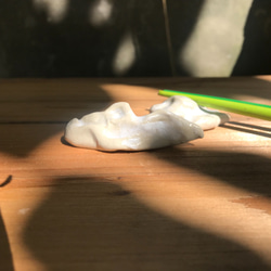 「雲」竹土石山 chuhsienearth 13 竹土系列 筷架 筷子枕頭 顆粒白 天空 餐桌風景 微縮 微型 第1張的照片