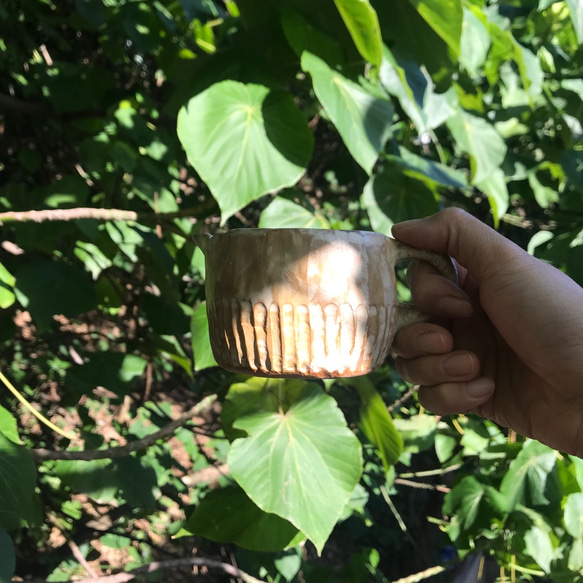 「咖啡牛奶-半」竹土石山 竹土系列 牛奶壺 茶海 咖啡下壺 拿鐵 花茶 圓圓身體 第6張的照片