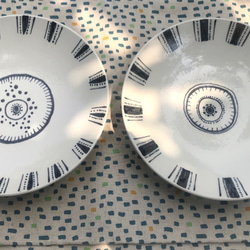 chuhsienearth13 the plate "bloom" handmade tableware ceramic 1枚目の画像