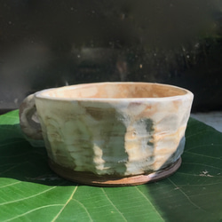 chuhsienearth 13 the mug “white amber” handmade 3枚目の画像