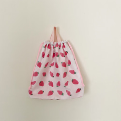 いちご（苺）・ストロベリー 体操服袋・お着替え袋 のおすすめ人気通販