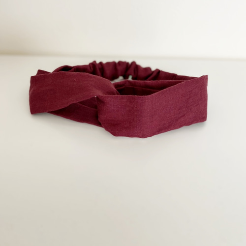 【受注制作】 リボン ヘアゴム クロスターバン ターバン 受注制作】 リボン ヘアゴム クロスターバン ターバン