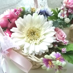 受注Weddingフラワーガール＆ボーイの花かご　 3枚目の画像