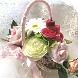 受注Weddingフラワーガール＆ボーイの花かご　 6枚目の画像