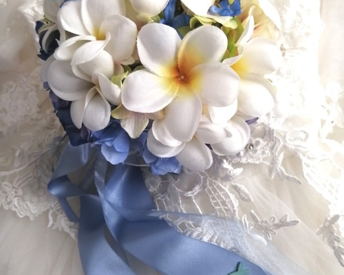 プルメリアブーケ・冠 0_0f79f244bd595c55635a2d230d1a