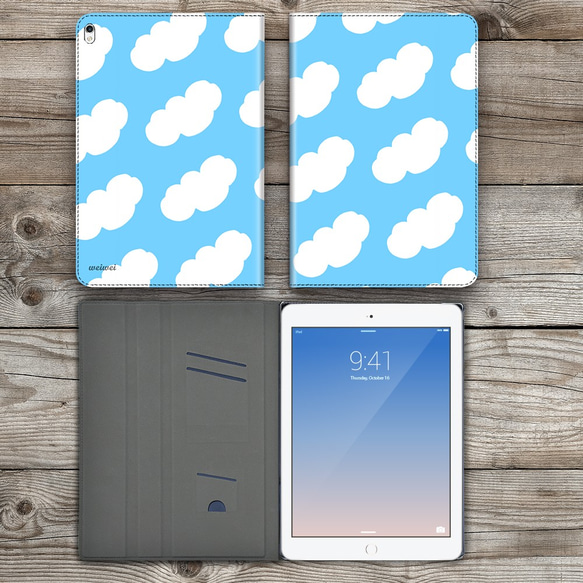 青空と雲　iPadケース　タブレットケース　ipadmini　androidケース　1190 3枚目の画像